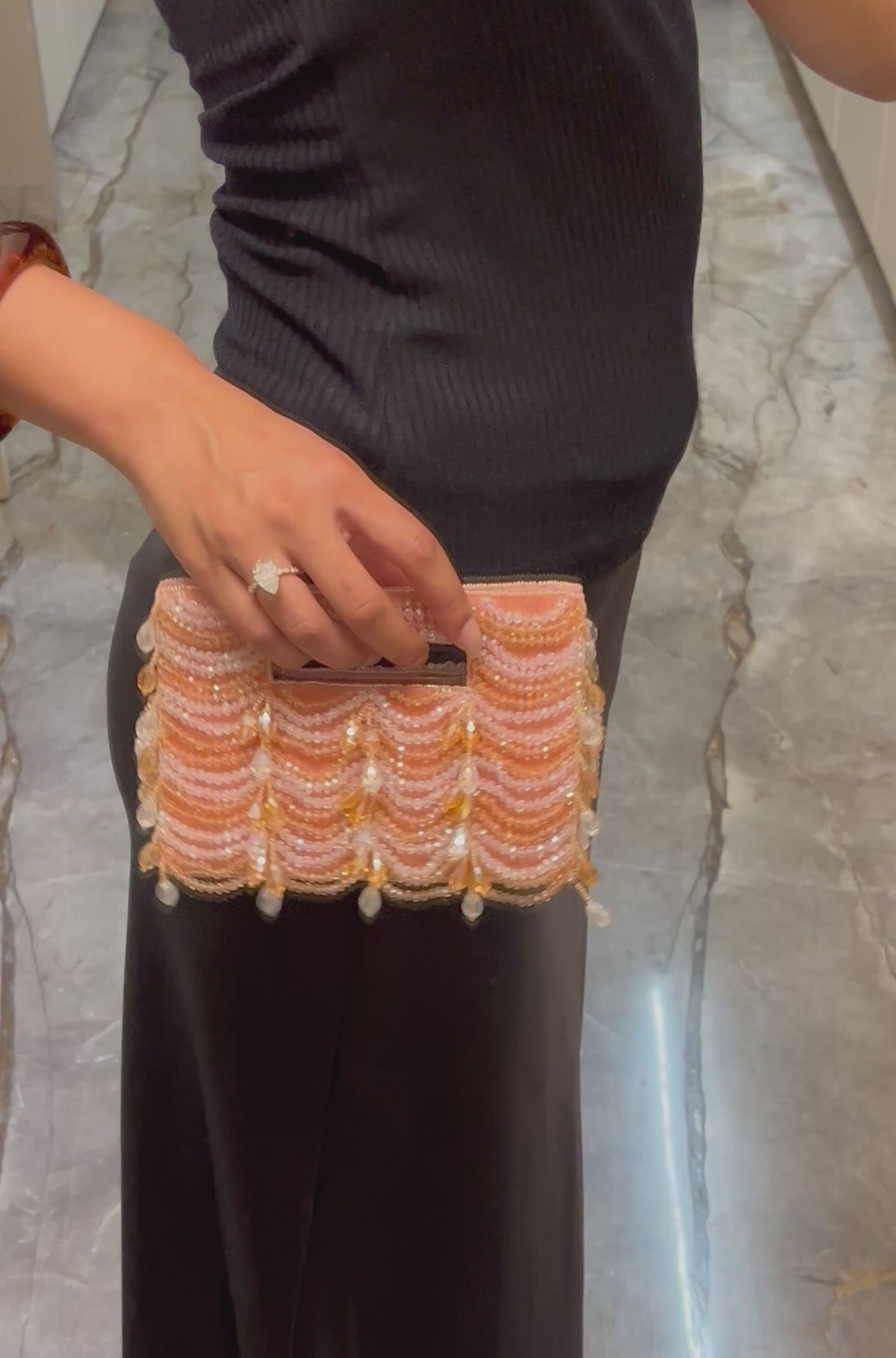 Elfie Mini Bag - Peach